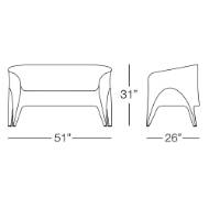 Picture of ORBIT LOVESEAT