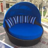 Picture of HALLO ROUND DAYBED WITH CANOPY