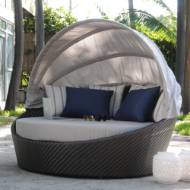 Picture of HALLO ROUND DAYBED WITH CANOPY