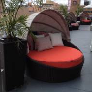 Picture of HALLO ROUND DAYBED WITH CANOPY