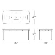 Picture of OSLO DINING TABLE