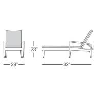 Picture of CAMILA CHAISE LOUNGE