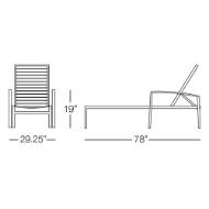 Picture of MARTINIQUE CHAISE LOUNGE
