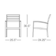 Picture of SAINT BARTS ARMCHAIR