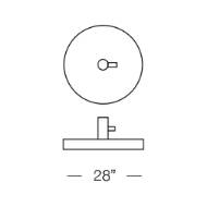 Picture of UMBRELLA BASE 150