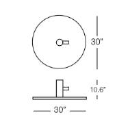 Picture of UMBRELLA BASE 180