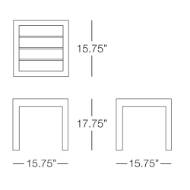 Picture of MARTINIQUE SIDE TABLE