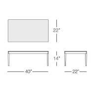 Picture of CANCUN COFFEE TABLE