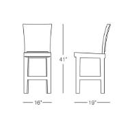 Picture of ARIA COUNTER STOOL