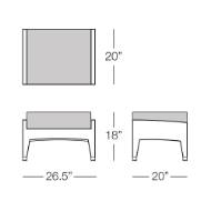 Picture of SAVANNAH OTTOMAN