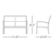 Picture of SAINT LUCIA LOVESEAT
