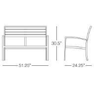 Picture of MARTINIQUE LOVESEAT