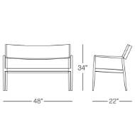 Picture of CANCUN LOVESEAT