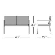 Picture of CALI LOVESEAT