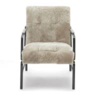 Picture of JADA TUFTED IRON CHAIR