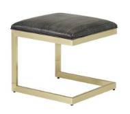 Picture of JOSS BRASS OTTOMAN