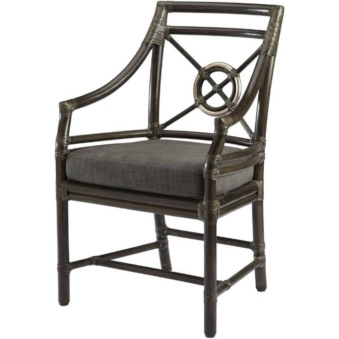 Picture of RATTAN TARGET ARM CHAIR
