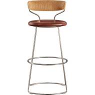 Picture of DANISH CORD SWIVEL COUNTER STOOL