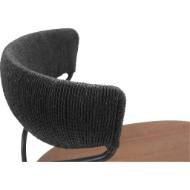 Picture of DANISH CORD SWIVEL COUNTER STOOL