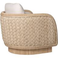 Picture of COASTAL BRAIDED SWIVEL LOUNGE CHAIR