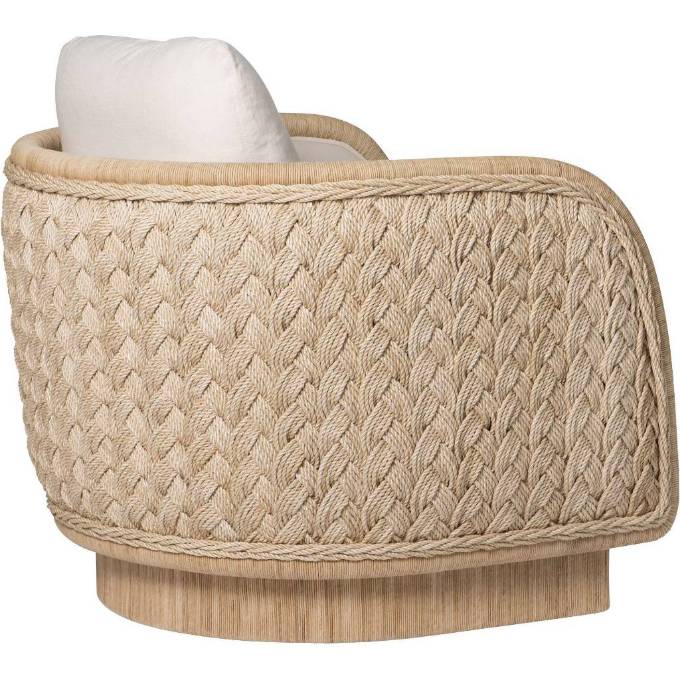 Picture of COASTAL BRAIDED SWIVEL LOUNGE CHAIR