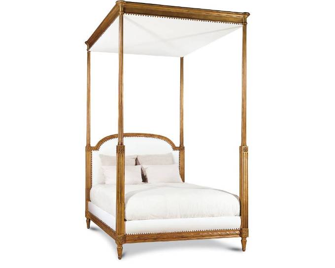 Picture of LOUIS XVI BED WITH CANOPY QUEEN
