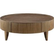 Picture of REEDED ROUND COCKTAIL TABLE