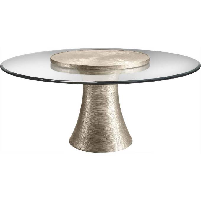 Picture of KATOUCHA 72" DINING TABLE W/36" LAZY SUSAN