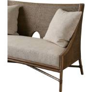 Picture of OPEN OVAL CANED BANQUETTE