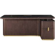 Picture of FIXED HEIGHT DESK WITH MARBLE TOP - CUSTOM FINISH