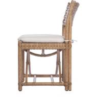 Picture of ANTALYA LACED RAWHIDE ARMLESS CHAIR