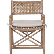 Picture of ANTALYA LACED RAWHIDE ARM CHAIR