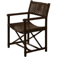 Picture of ANTALYA LACED RAWHIDE ARM CHAIR