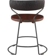 Picture of DANISH CORD SWIVEL DINING CHAIR
