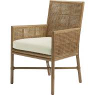 Picture of SQUARE BACK CANED ARM CHAIR
