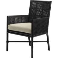 Picture of SQUARE BACK CANED ARM CHAIR