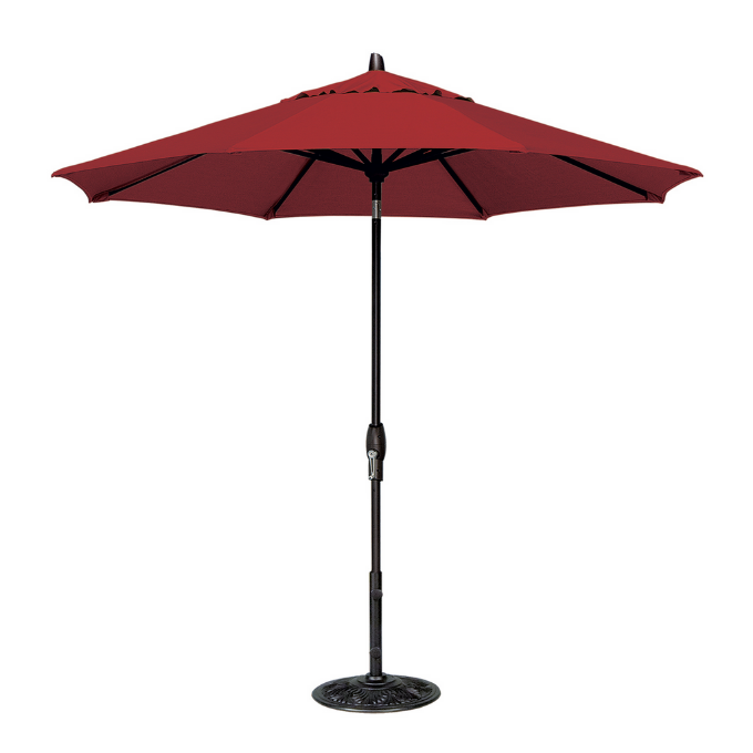 Picture of TREASURE GARDEN - UM8109-5403-SWV - 9 FOOT ROUND ALUMINUM AUTO TILT MARKET UMBRELLA