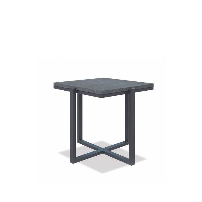 Picture of SQUARE END TABLE WITH POLISHED GRANITE TOP