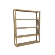 Picture of X BOOKCASE IN COASTAL TEAK