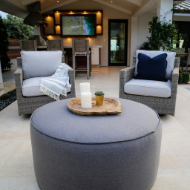 Picture of MAJORCA SWIVEL CLUB CHAIR
