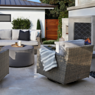 Picture of MAJORCA SWIVEL CLUB CHAIR