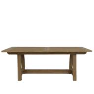 Picture of COASTAL TEAK 79"-118" DINING TABLE WITH LEAF EXTENSION
