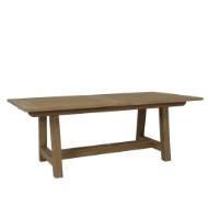 Picture of COASTAL TEAK 79"-118" DINING TABLE WITH LEAF EXTENSION