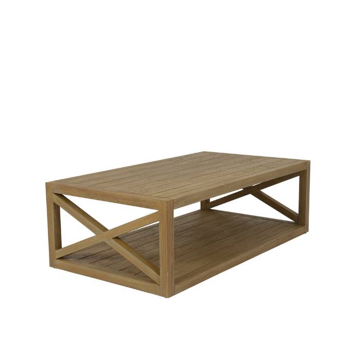 Picture of COASTAL TEAK X COFFEE TABLE