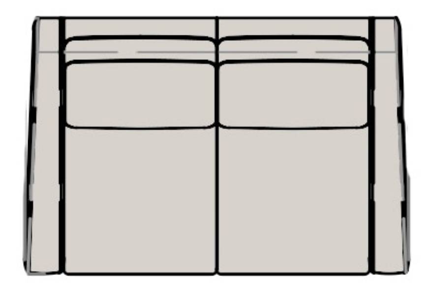 Picture of DISCOVERY STATIONARY LOVESEAT 962-75