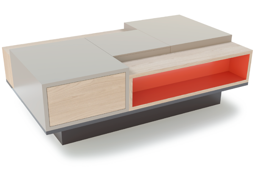Picture of 8220  QUINCONCES LARGE BAR COFFEE TABLE