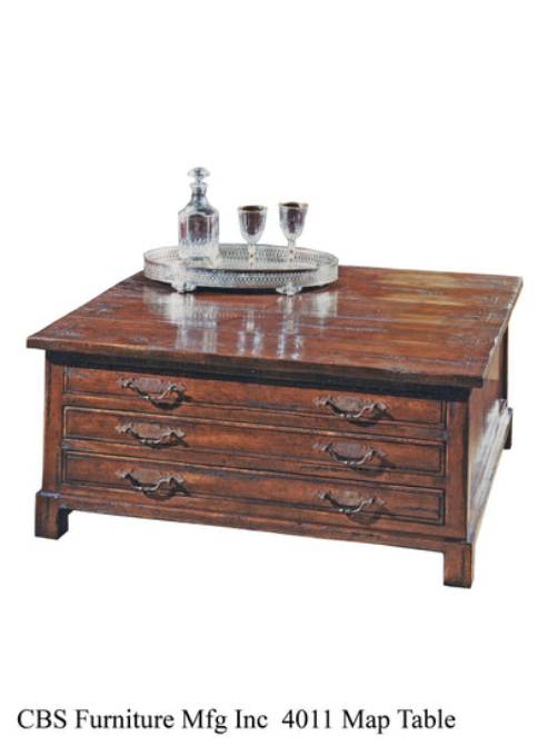 Picture of 4011 MAP COFFEE TABLE