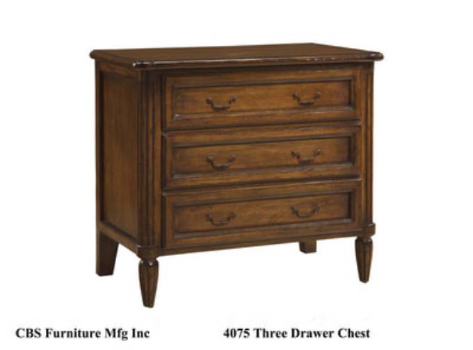 Picture of 4075 THREE DRAWER CHEST