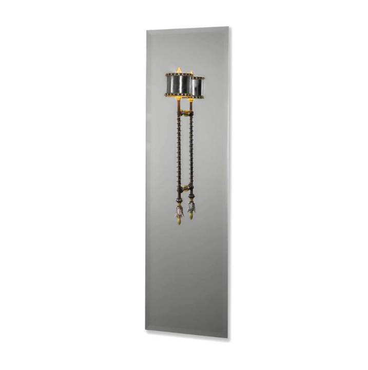 Picture of METALLICA MIRROR W/METAL SCONCE