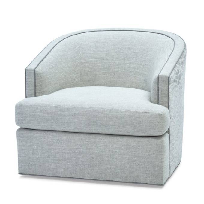 Picture of BARDOT SWIVEL CHAIR - ON THE FLOOR